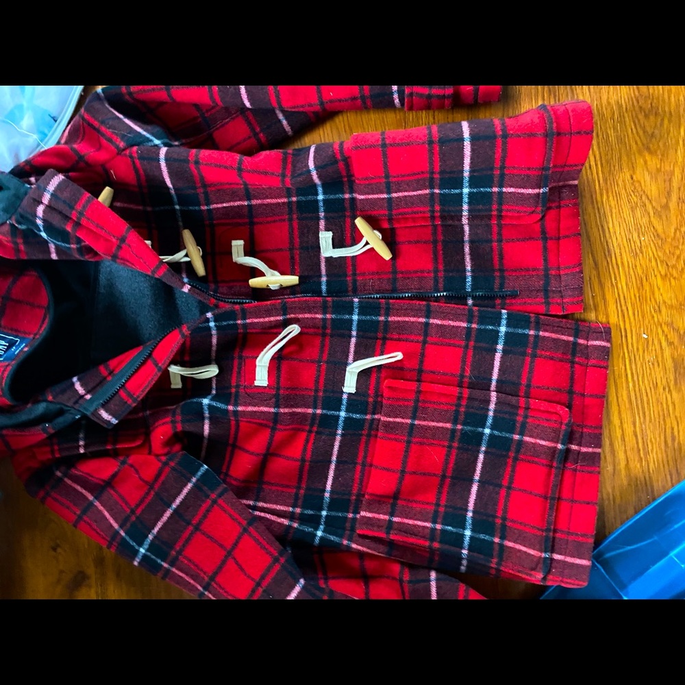 Beautiful Plaid Gap Coat